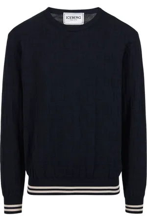 Iceberg Uomo, Maglie, Blu, L, new