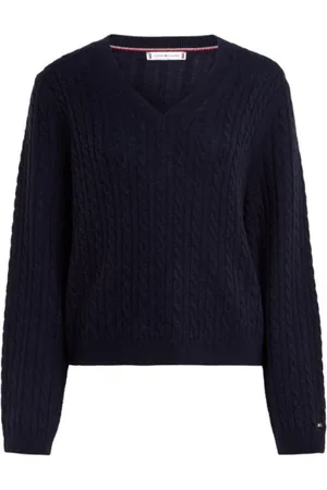 Tommy Hilfiger Donna, Maglie, Blu, XL, new