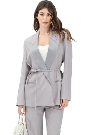 VICOLO Donna, Giacche, Grigio, L, new