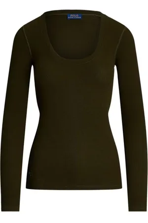 Ralph Lauren Donna, Top, Verde, S, new