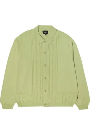Huf Uomo, Maglie, Verde, L, new