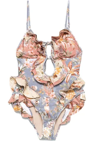 ZIMMERMANN Donna, Costumi da bagno, Multicolore, L, new