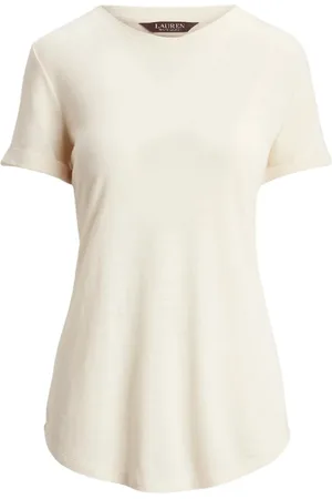 Ralph Lauren Donna, Top, Bianco, L, new