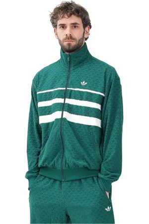 adidas Uomo, Felpe, Verde, L, new