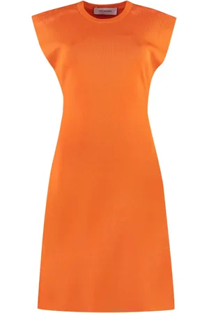 YVES SALOMON Donna, Abiti, Arancione, M, new