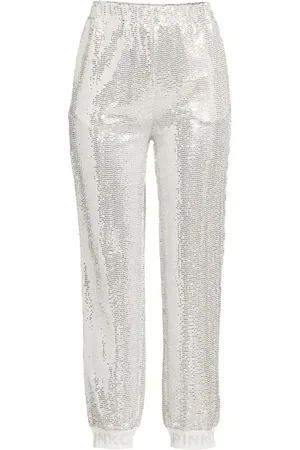Pinko Donna, Pantaloni, Grigio, S, new