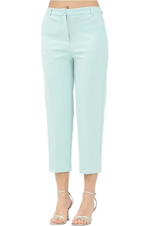 VICOLO Donna, Pantaloni, Blu, L, new
