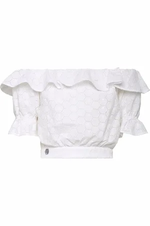 Philipp Plein Donna, Camicette , Bianco, L, new