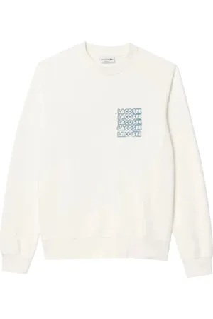 Lacoste Uomo, Felpe, Bianco, XL, new