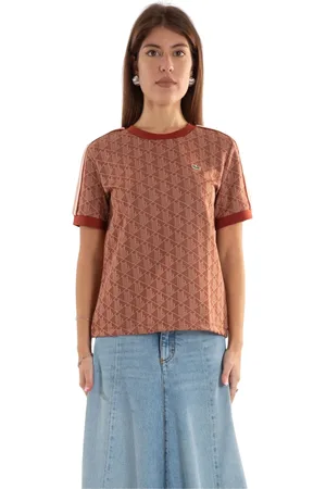 Lacoste Donna, Top, Marrone, S, new