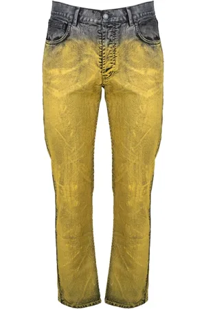 Moschino Uomo, Pantaloni, Giallo, S, new