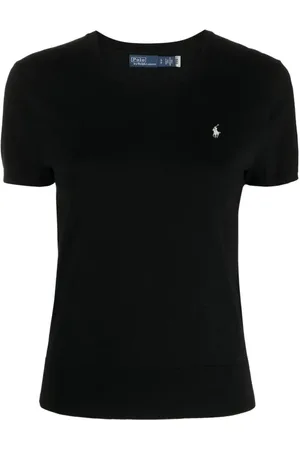 Ralph Lauren Donna, Top, Nero, L, new