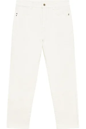 Patrizia Pepe Donna, Pantaloni, Bianco, W27, new
