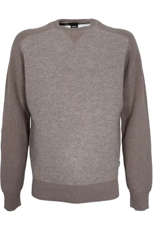 HUGO BOSS Uomo, Maglie, Marrone, L, new
