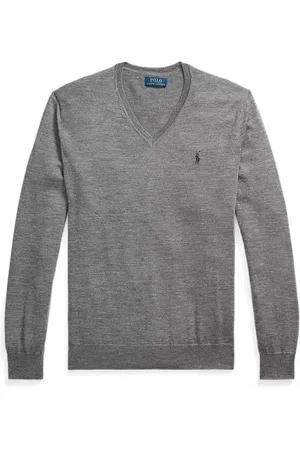 Ralph Lauren Uomo, Maglie, Grigio, M, new