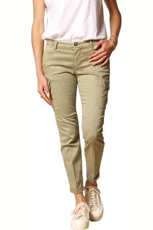 Masons Donna, Pantaloni, Verde, XS, new