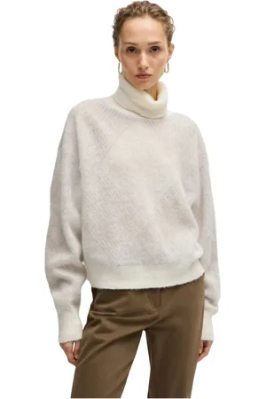 HUGO BOSS Donna, Maglie, Bianco, L, new