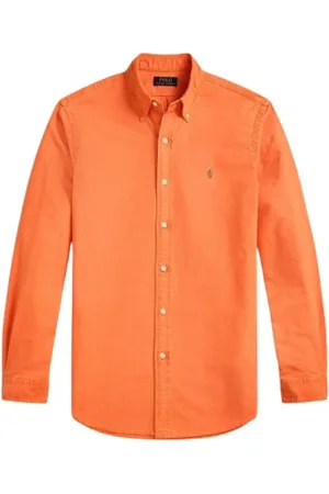 Ralph Lauren Uomo, Magliette, Arancione, XL, new