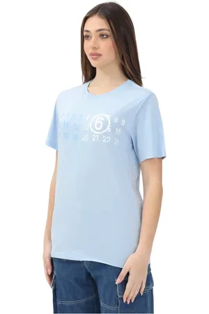 Maison Margiela Donna, Top, Blu, XS, new