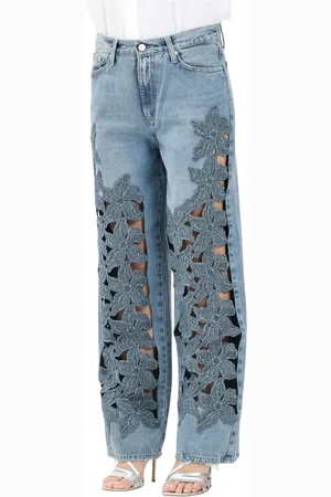 VICOLO Donna, Jeans, Blu, M, new