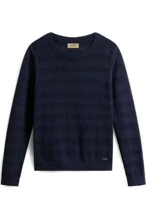 Woolrich Uomo, Maglie, Blu, L, new