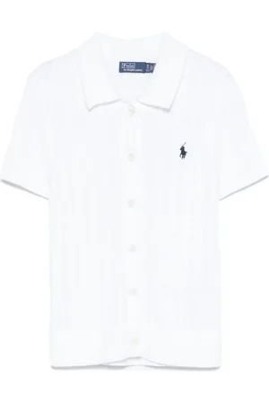 Ralph Lauren Donna, Top, Bianco, L, new