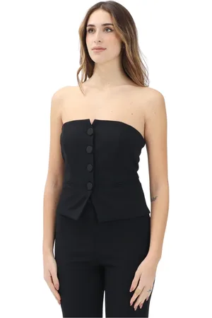 VICOLO Donna, Top, Nero, M, new