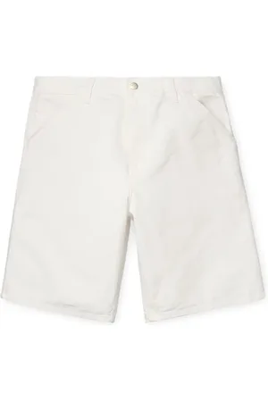 Carhartt Uomo, Pantaloncini, Bianco, W34, new