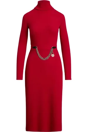 Ralph Lauren Donna, Abiti, Rosso, 2Xs, new