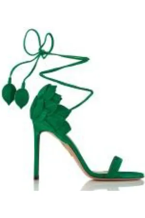 Aquazzura Donna, Scarpe, Verde, 37 EU, new
