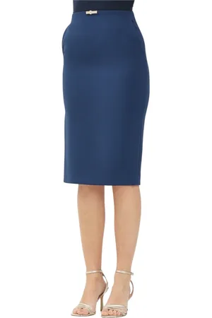 Elisabetta Franchi Donna, Gonne, Blu, L, new