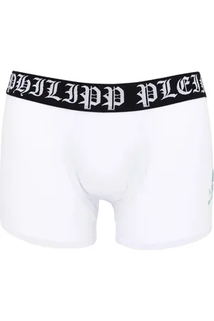 Philipp Plein Uomo, Mutande, Bianco, M, new