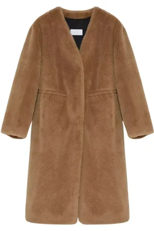 YVES SALOMON Donna, Giacche, Marrone, M, new