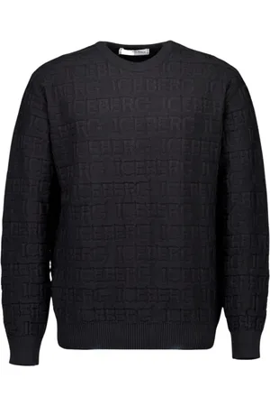 Iceberg Uomo, Maglie, Nero, M, new