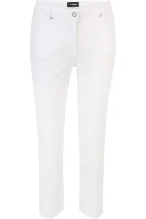 DORIS S Donna, Jeans, Bianco, 3Xl, new