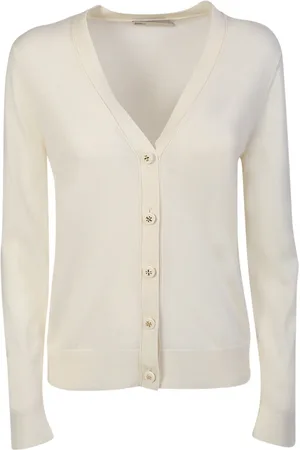 Tory Burch Donna, Maglie, Bianco, M, new