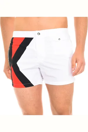 Karl Lagerfeld Uomo, Costumi da bagno, Bianco, M, new