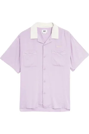 Obey Uomo, Magliette, Viola, L, new