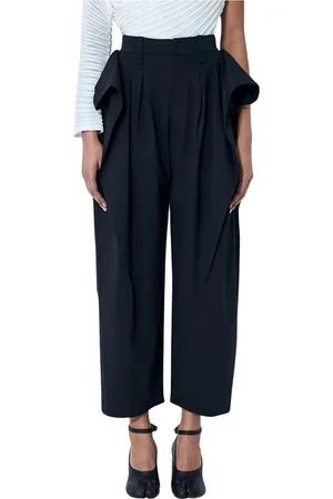 Issey Miyake Donna, Pantaloni, Nero, S, new