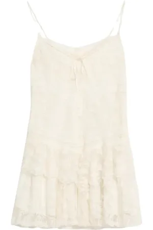 LOVESHACKFANCY Donna, Abiti, Bianco, S, new