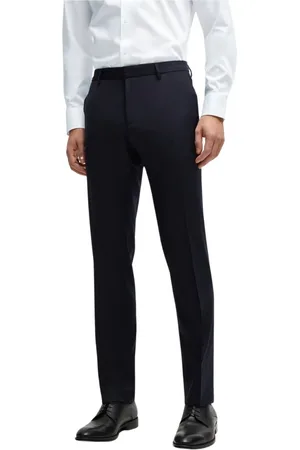 HUGO BOSS Uomo, Pantaloni, Blu, L, new