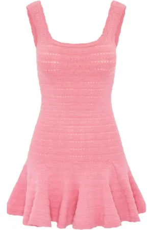 LOVESHACKFANCY Donna, Abiti, Rosa, M, new