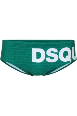 Dsquared2 Uomo, Costumi da bagno, Verde, XL, new