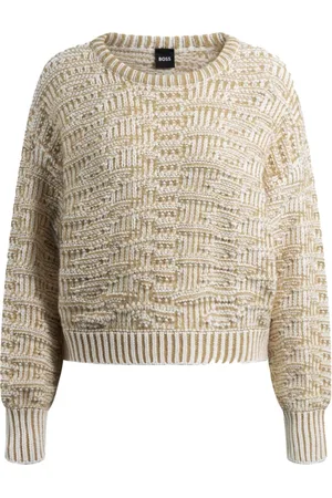 HUGO BOSS Donna, Maglie, Bianco, M, new