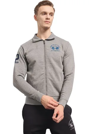 La Martina Uomo, Felpe, Grigio, XL, new