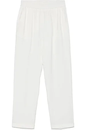 LE TRICOT PERUGIA Donna, Pantaloni, Bianco, XL, new