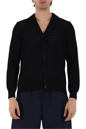 Roberto Collina Uomo, Maglie, Blu, XL, new