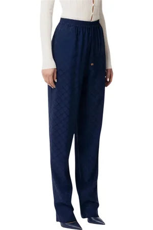 Elisabetta Franchi Donna, Pantaloni, Blu, 2Xl, new