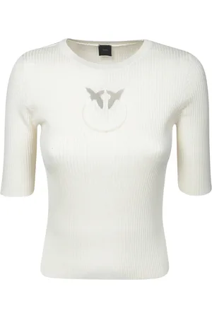 Pinko Donna, Maglie, Bianco, L, new
