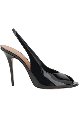 Amina Muaddi Donna, Scarpe, Nero, 39 EU, new